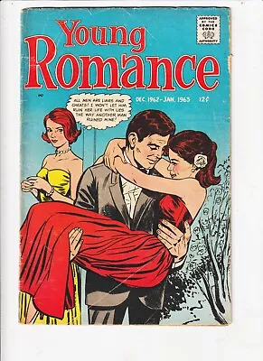 Buy YOUNG  ROMANCE V16 #1 JOE SIMON ART /Cupid's Love Formula/ Dec-Jan ’62/‘63 Prize • 19.42£