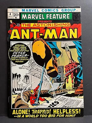 Buy Marvel Feature #4  VF  1972 High Grade Marvel  Hank Pym Becomes Ant-Man • 37.24£