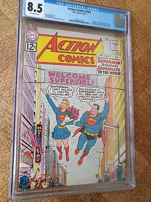 Buy DC Action Comics 285 CGC 8.5 Off-white • 500£