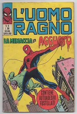 Buy The SPIDER MAN 18 HORN THE MENACE LURKING 1970 Cover From Amazing Fantasy 15 • 253.29£