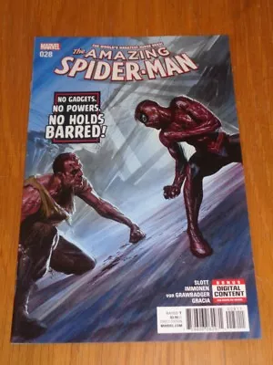 Buy Spiderman Amazing #28 Marvel Comics August 2017 Vf (8.0) • 4.99£