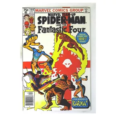 Buy Marvel Team-Up #100 Newsstand  - 1972 Series Marvel Comics VF+ [f  • 30.39£