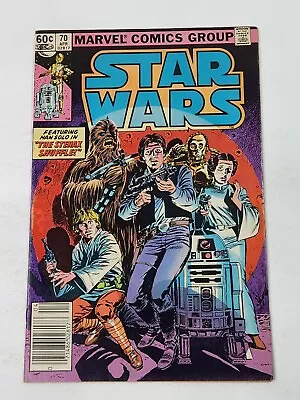 Buy Star Wars 70 NEWSSTAND Marvel Comics The Stenax Shuffle Bronze Age 1983 • 11.66£
