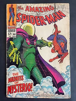 Buy Amazing Spider-Man #66 - Mysterio Marvel 1968 Comics • 46.18£
