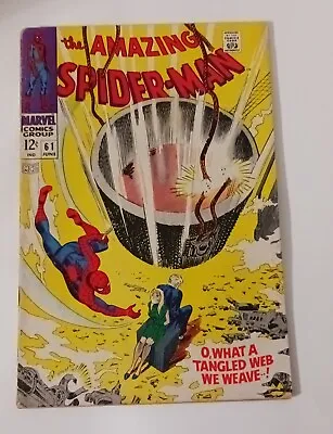 Buy Amazing Spider-Man #61 First Gwen Stacey Cover Lowgrade • 28.73£