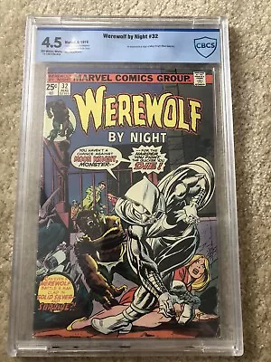 Buy Werewolf By Night #32 - 4.5 - Origin & 1st App Moon Knight! Major Key!   • 412.33£