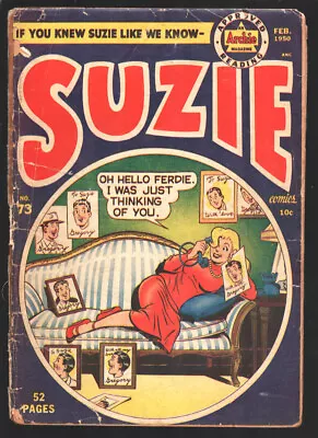 Buy Suzie #73  1950 - Archie  -P/FR - Comic Book • 25.28£