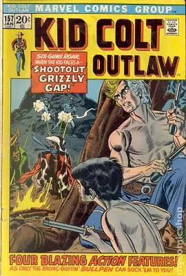 Buy Kid Colt Outlaw #157 VG 1972 Stock Image Low Grade • 5.68£