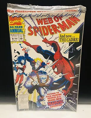 Marvel Web of Spider-Man And now The Cadre! #9 Vintage Comic