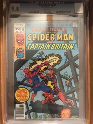 Buy Marvel Team-Up #65 CGC 9.8 WHITE PAGES • 1,164.91£