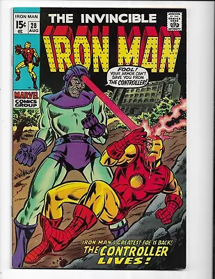 Buy Iron Man 28 - F/vf 7.0 - 1st Howard Stark - Controller (1970) • 23.30£