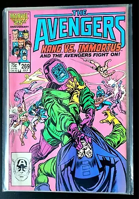 Buy The Avengers #269 *Kang Vs. Immortus / Orgin Of Rama-Tut* VFN 1986 Marvel Comic • 14.95£