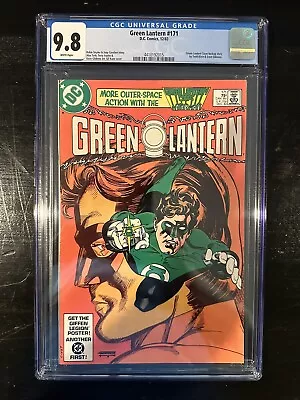 Buy Green Lantern #171 CGC 9.8 (DC 1983)  WP!  Green Lantern Corps Backup Story! • 104.84£