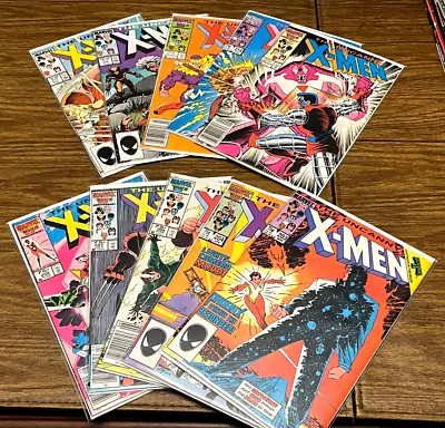 Buy Uncanny X-MEN 203,204,206-209,214-217 / 10 HIGH Grade / Comic Books • 27.14£