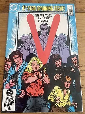 Buy Vintage 1985 DC COMICS V The Visitors Are Our Friends Comic Issue No.1 VGC • 12£