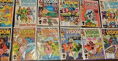 Buy VISION & THE SCARLET WITCH (1985-86) Marvel Comics FULL SERIES #1 - 12 Avengers • 69.99£