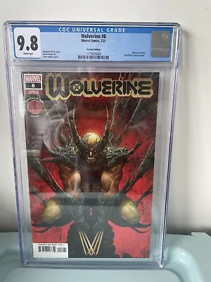 Buy Wolverine #8 Dave Rapoza Knullified Variant Edition CGC 9.8 • 34.99£