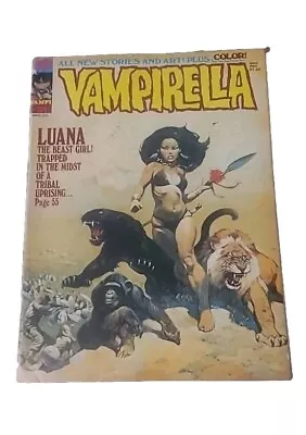 Buy Vampirella No.31 1974 1st Luana! Warren Publishing Frank Frazetta Cover G+ 🔑 • 19.99£