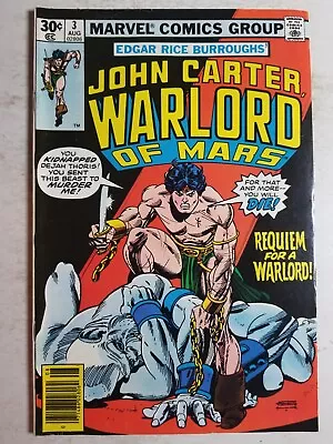 Buy John Carter Warlord Of Mars (1977) #3 - Fine  • 2.33£