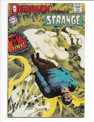 Buy Strange Adventures 213 - F+ 6.5 - Deadman - Neal Adams Cover & Art (1968) • 31.06£