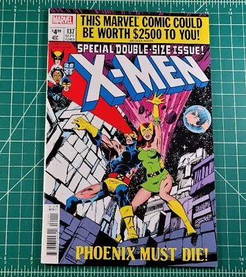 Buy Uncanny X-Men #137 (2019) NM Facsimile Edition Reprint Jean Grey Phoenix Death • 15.52£