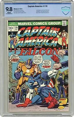 Buy Captain America #170 CBCS 9.8 1974 16-3AADCC8-017 • 369.55£