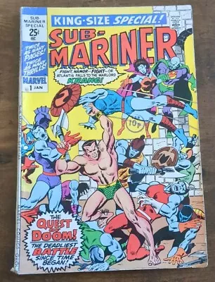 Buy Sub-Mariner King-Size Special #1 Marvel 1971. VG • 5£