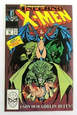 Buy Uncanny X-Men #241 Inferno Mr Sinister Goblin Queen Madelyne Pryor 1989 Marvel • 12.42£