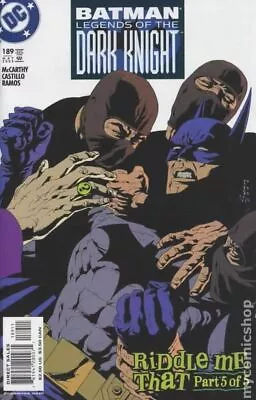 Buy Batman Legends Of The Dark Knight #189 FN 2005 Stock Image • 2.10£