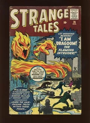 Buy Strange Tales 76 VG 4.0 High Definition Scans *m • 155.32£