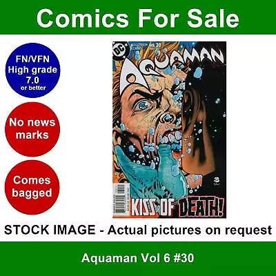 Buy DC Aquaman Vol 6 #30 Comic - FN/VFN Clean 01 July 2005 • 3.99£