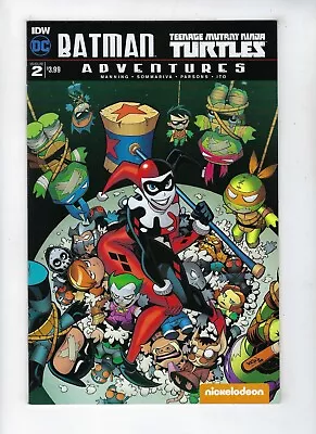 Buy Batman/Teenage Mutant Ninja Turtles Adventures #2 Harley Quinn Joker 2016 New NM • 5.95£