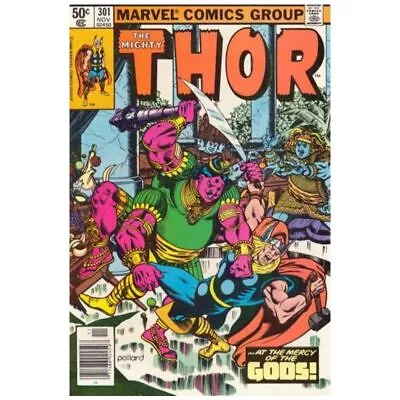 Buy Thor #301 Newsstand  - 1966 Series Marvel Comics Fine+ [q* • 4.54£