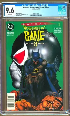Buy Batman: Vengeance Of Bane II #nn (1995) CGC 9.6  WP Dixon - Fabry   NEWSSTAND  • 69.89£