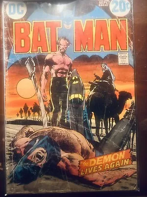 Buy BATMAN #244 1972 RAS AL GHUL TALIA DC Comic Book NEAL ADAMS Dick Giordano Art • 77.66£