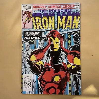 Buy The Invincible Iron Man May #170 First James Rhodes As Iron Man ,One Never Seen • 58.25£