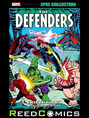 Buy DEFENDERS EPIC COLLECTION ENTER THE HEADMEN GRAPHIC NOVEL (464 Pages) Paperback • 32.99£