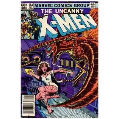 Buy Uncanny X-Men #163 Newsstand  - 1981 Series Marvel Comics VF [r{ • 9.20£