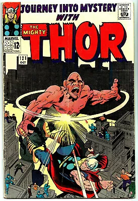 Buy Journey Into Mystery #121 / Thor (Oct 1965) Jack Kirby Art Condition: (VG/FN)  • 29.90£