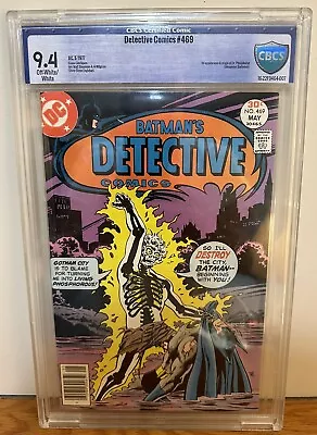 Buy Detective Comics #469 1977 Cbcs 9.4 1st Appearance & Origin Of Dr. Phosphorus  • 155.32£