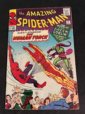 Buy THE AMAZING SPIDER-MAN #17 Second Appearance Of Green Goblin, VG+ Condition • 143.67£