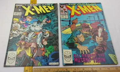 Buy Uncanny X-Men #235 #237 Comic Book Lot In VF • 7.77£