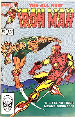 Buy IRON MAN # 177.  1ST SERIES. DECEMBER 1983.  LUKE McDONNELL-COVER. VFN 8.0. • 6.99£