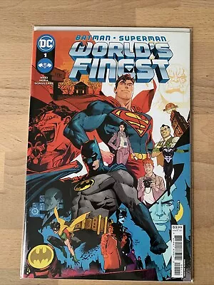 Buy DC Comics Worlds Finest Batman Superman #1 Dan Mora Cover A 2022 • 14.99£