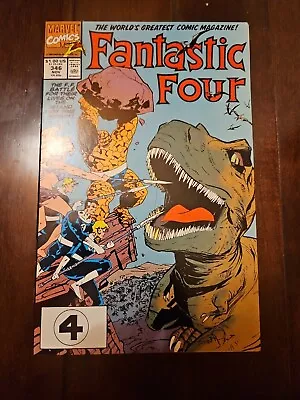 Buy Fantastic Four #346 (1990 Marvel) *1st Cameo App Of TVA Management* KEY • 7.77£