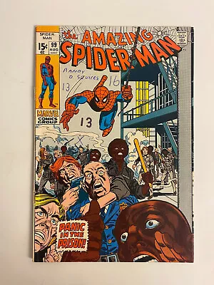 Buy Amazing Spider-Man #99 (1971, Marvel) Johnny Carson And Ed McMahon Appearances • 13.19£