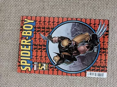 Buy Spider-boy #3 Baldeon Wolverine Homage Variant 2024 NM • 3.50£