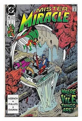 Buy Mister Miracle #16 : NM- :  The Sewer Sticks  • 1.95£