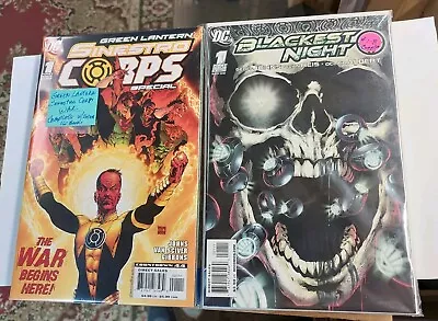 Buy Green Lantern Sinestro Corps War /Blackest Night /Both Complete Sets💥24 Comics  • 77.65£