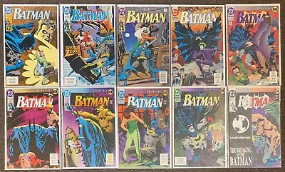 Buy Batman #469,470,471,472,473,474,476,477,478,479 DC Comics 1991 Lot • 31.11£
